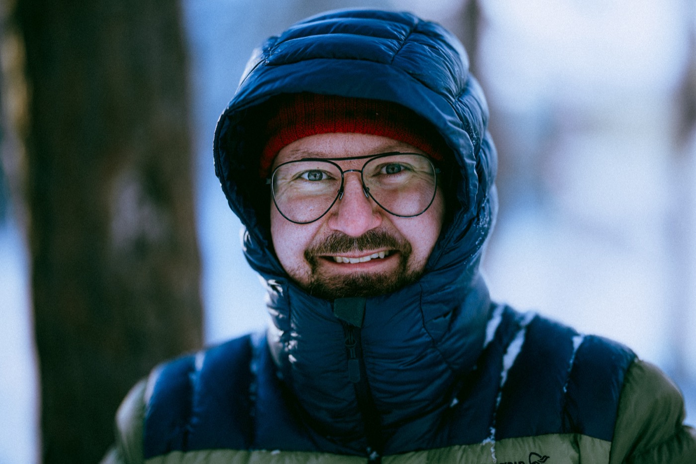 Matti Ikalainen in the Nuuksio forest
